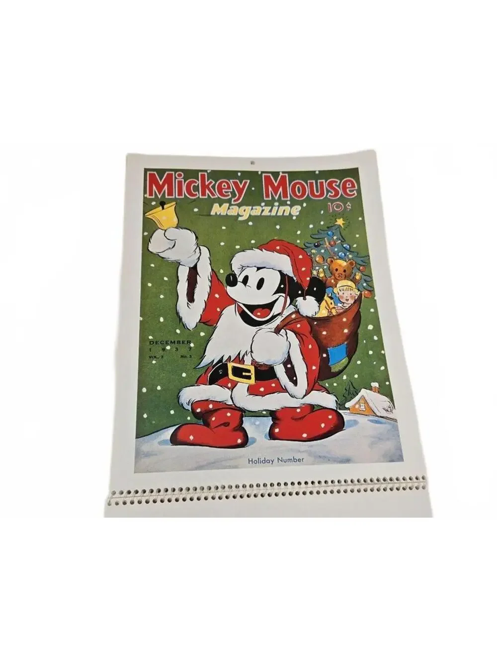 Vintage 1978 Disney The World Of Mickey Mouse Hallmark Engagement Calendar